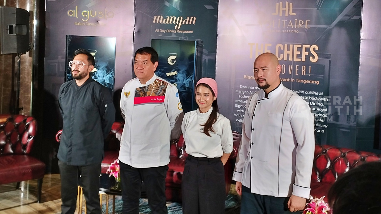 Menikmati Sajian Kuliner dari 4 Chef Ternama di 'The Chef Take Over JHL Solitaire Hotel'