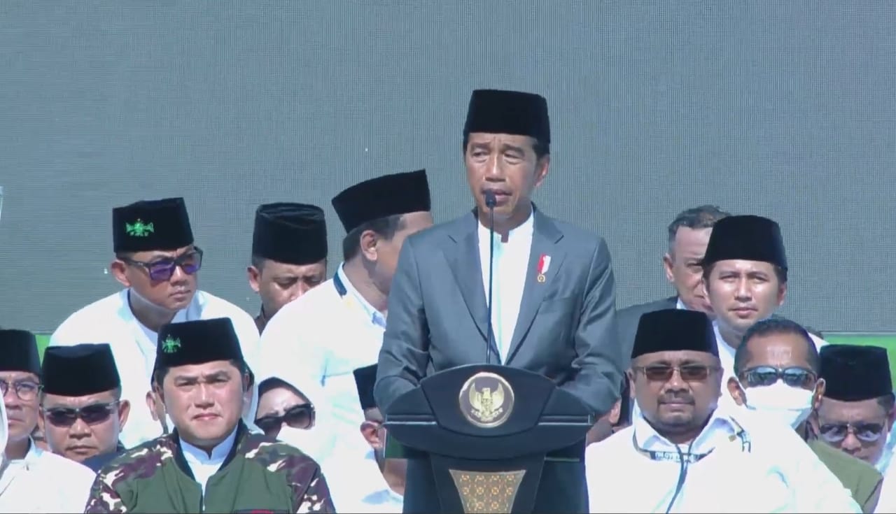 Presiden Jokowi Sebut NU Layak Berkontribusi di Dunia Internasional