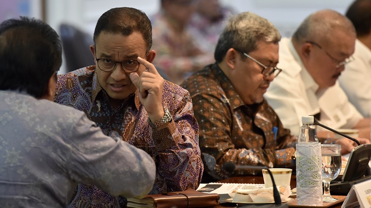 Anies Terjun Langsung Dalam Pengawasan Sumur Resapan