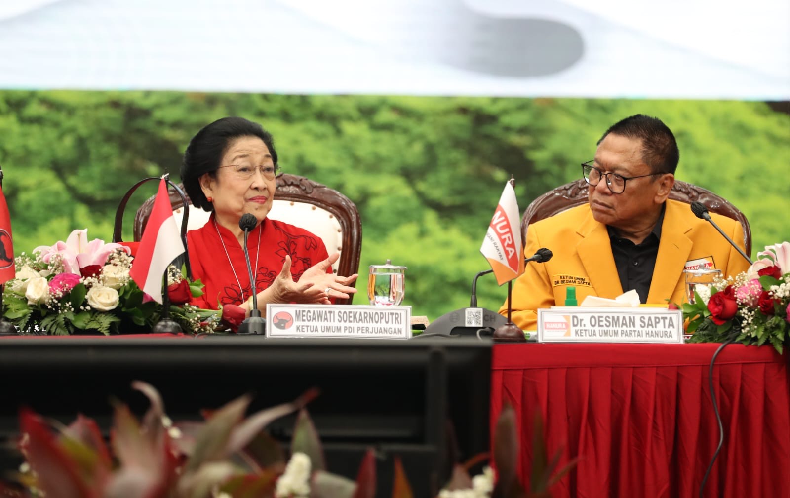 Megawati Tegaskan Dukungan Hanura ke Ganjar Tak Perlu Dipertanyakan