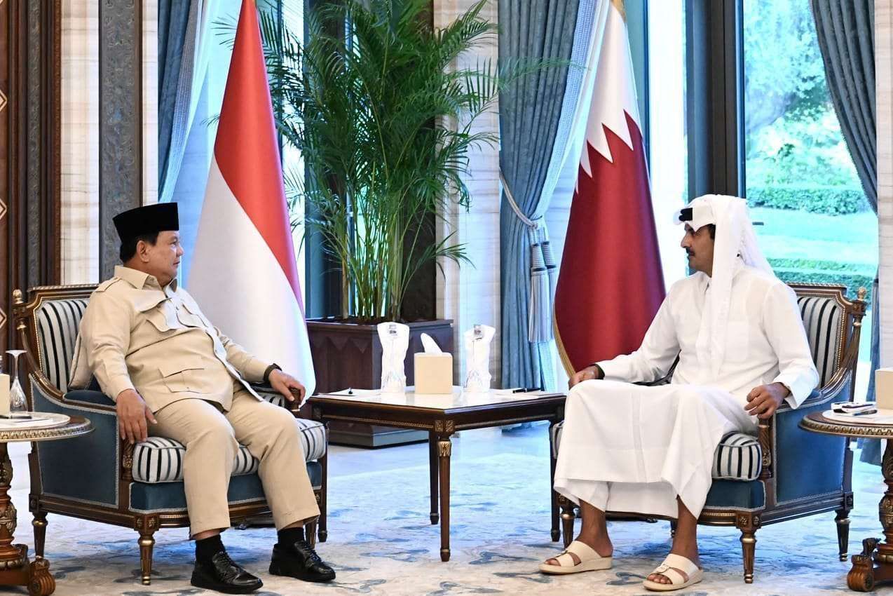 Prabowo Beri Sinyal Indonesia Dukung Qatar yang Baru Diserang Israel 