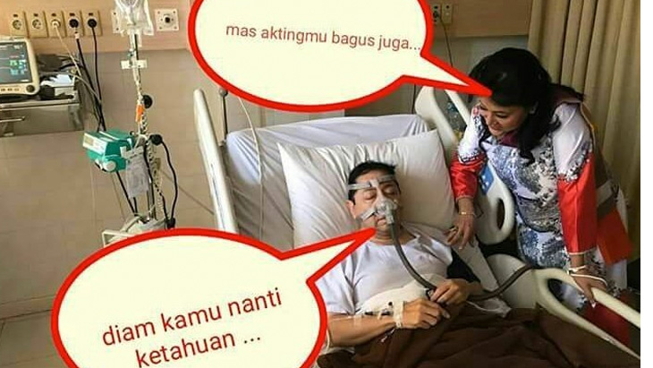 Dalam Kondisi Sakit Pun Setnov Dijadikan Meme