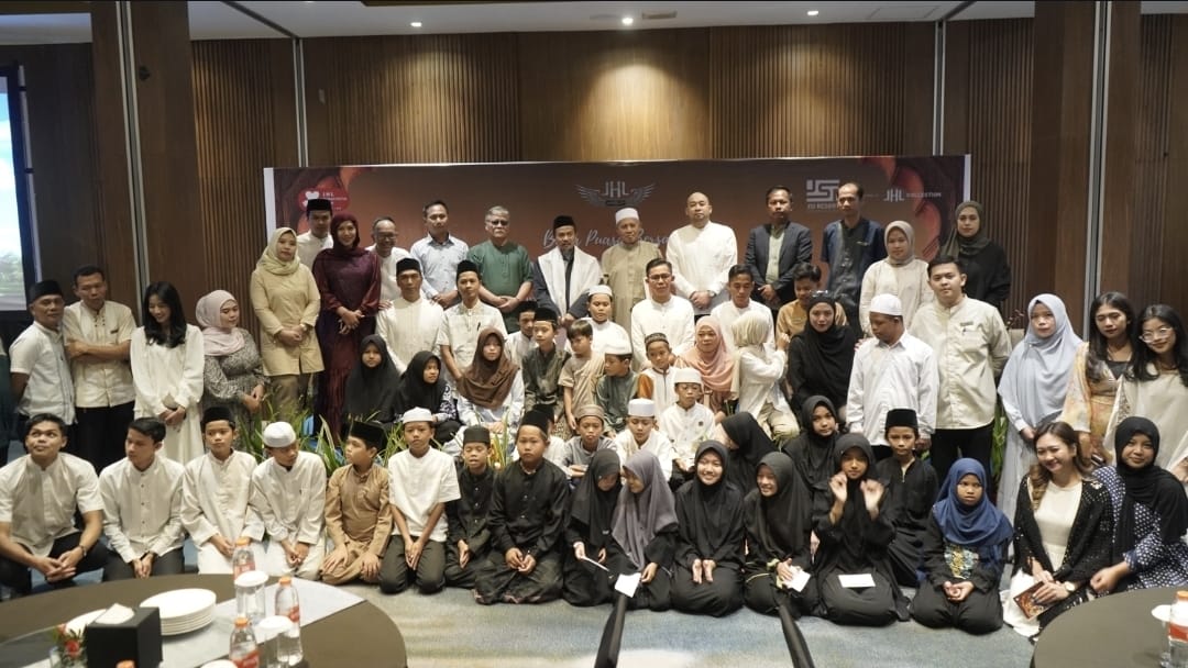 JHL Foundation Santuni Santri dan Yatim Piatu di Bogor, Beri Pesan Kepemimpinan untuk Masa Depan
