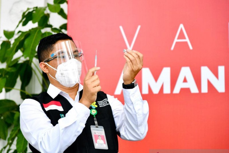 Vaksinasi COVID-19. (Foto: Sekretariat Presiden)