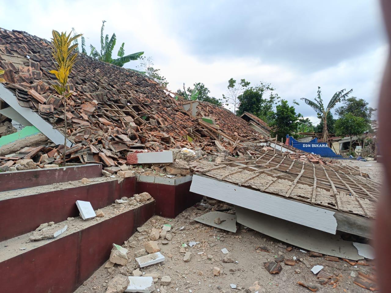 Pemerintah Janji Bakal Perbaiki Ratusan Bangunan Rusak Akibat Gempa Cianjur