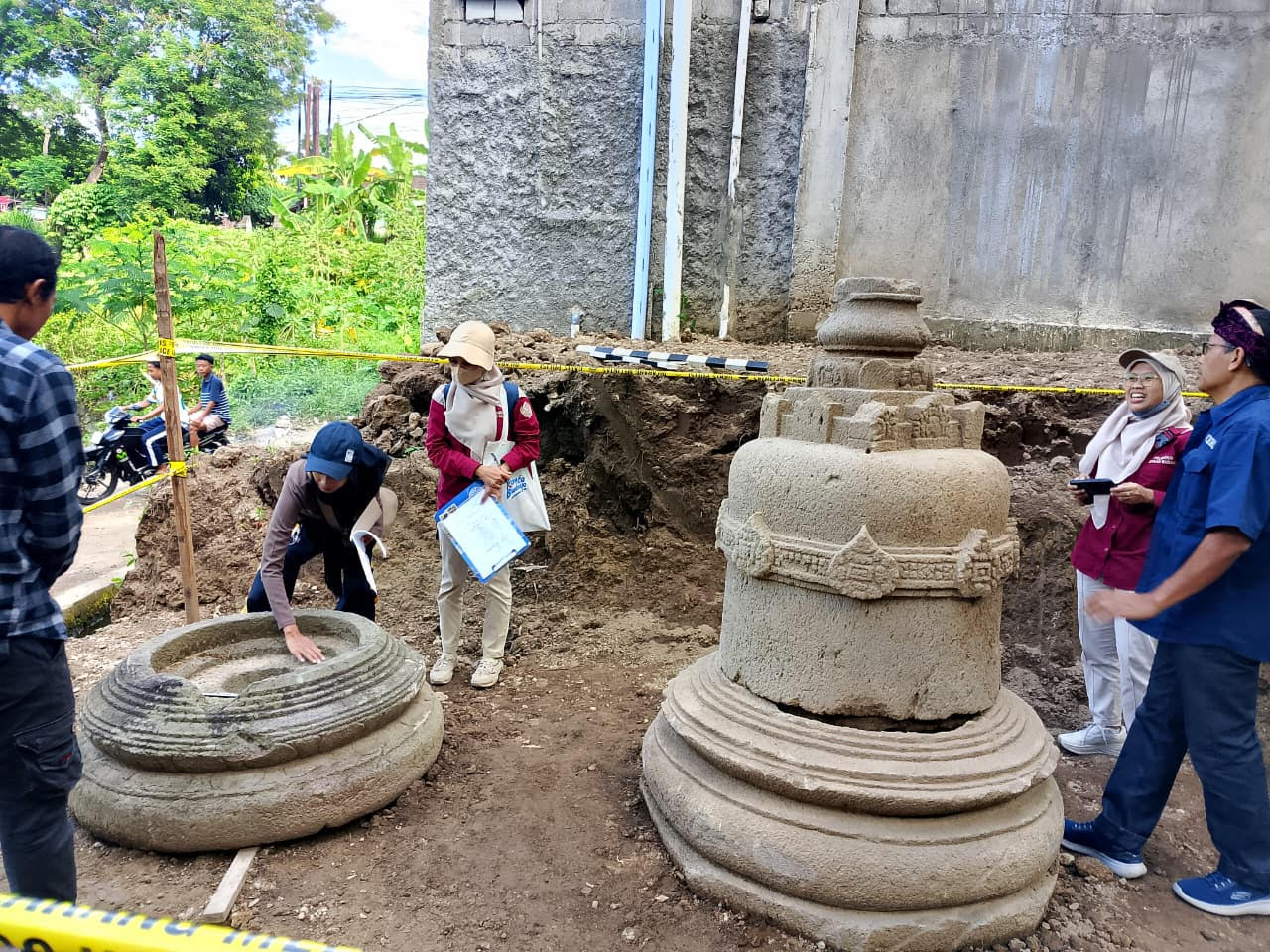 Arkeolog Prediksi Temuan Stupa di Proyek Jalan Boyolali dari Era Klasik Buddha Abad ke-8