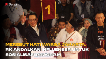 Merebut Hati Warga Jakarta, RK Andalkan Influenser untuk Sosialisasi Program