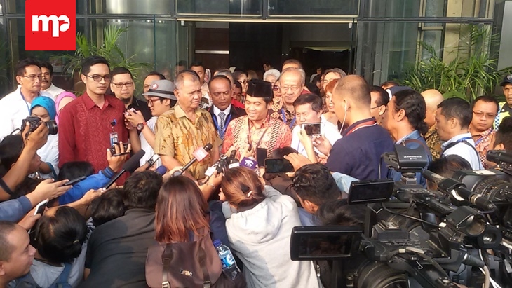 Koalisi Masyarakat Sipil Sampaikan Petisi Tolak Angket KPK