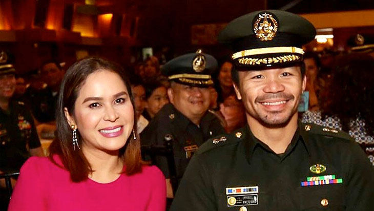 Gagahnya Manny Pacquiao Berseragam Militer  