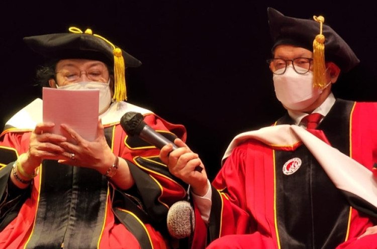 Kata Megawati Setelah Terima Gelar Profesor dari Seoul Institute of The Arts