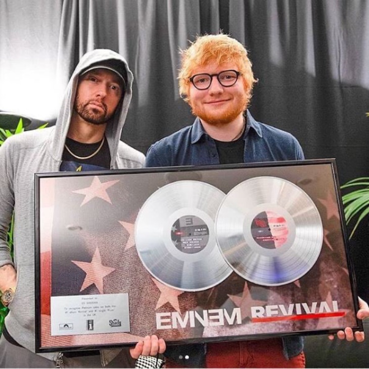Ed Sheeran Ungkap Kenangan Kolaborasi Pertamanya dengan Eminem