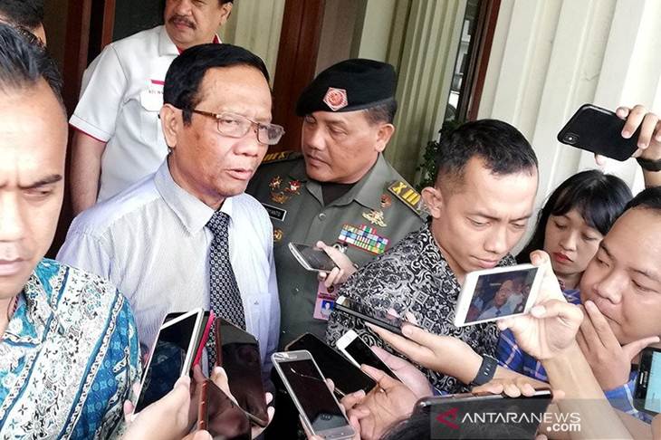 Menko Polhukam Mahfud MD masuk dalam tokoh potensial untuk Pilpres 2024