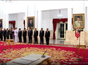 Presiden Jokowi Saksikan Pengucapan Sumpah Wakil Ketua MA