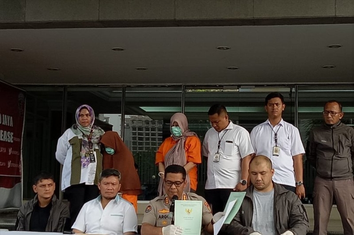 Gelar perkara kasus penggelapan sertifikat rumah Sub Direktorat 2 Harta dan Benda (Harda) Direktorat Reserse Kriminal Umum (Ditreskrimum) Polda Metro Jaya. (ANTARA/Fianda Rassat)