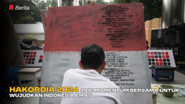 Hakordia 2024 Jadi Momentum Bersama untuk Wujudkan Indonesia Emas