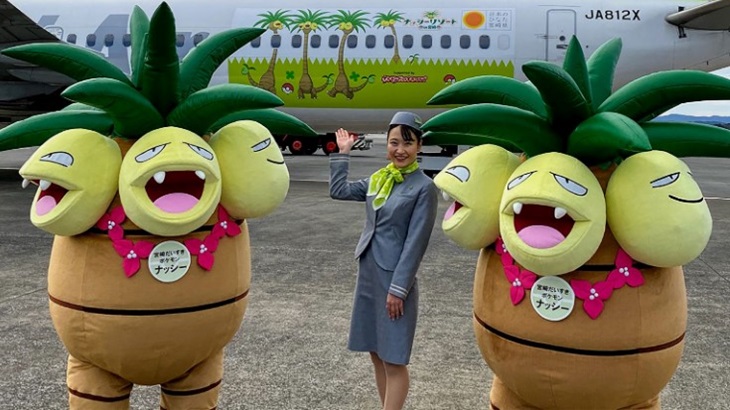 Solaseed Air Jepang Luncurkan Pesawat Bertema Pokemon
