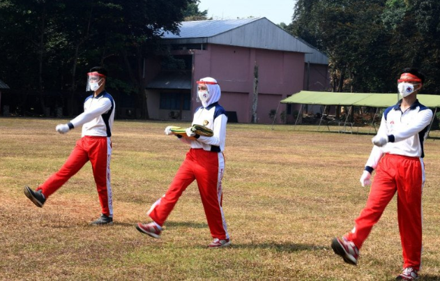 Cerita Paskibraka 2020 Berlatih dengan Protokol Kesehatan Ketat