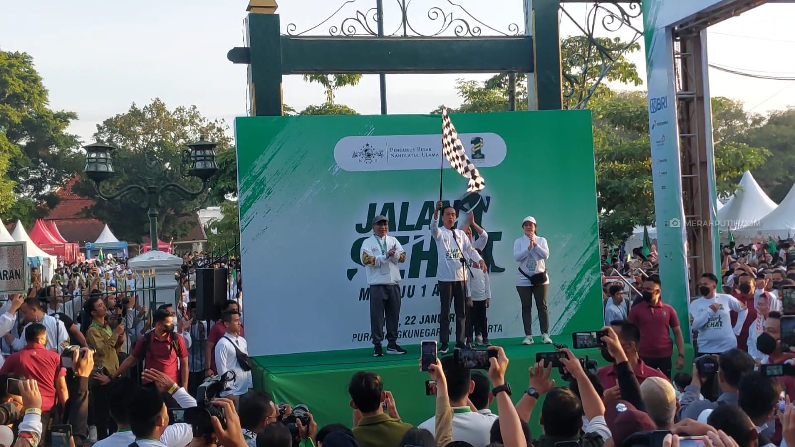 Jokowi Sebut NU Berkontribusi Besar untuk Indonesia