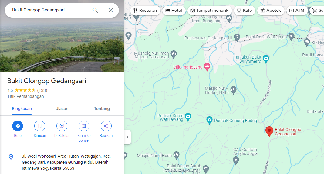 Sering Kecelakaan, 2 Tanjakan Ekstrem Gunungkidul Mau Dihapus dari Google Maps