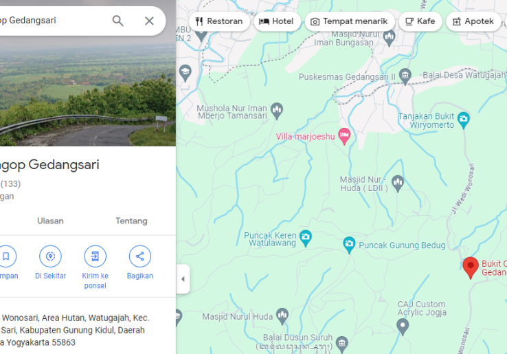 Sering Kecelakaan, 2 Tanjakan Ekstrem Gunungkidul Mau Dihapus dari Google Maps