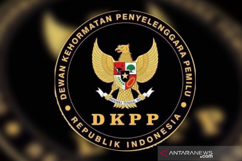 Logo Dewan Kehormatan Penyelenggara Pemilu (DKPP) Republik Indonesia. (ANTARA/HO)