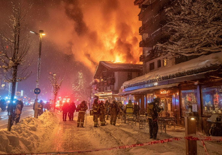Kebakaran Bar di Alpen, Swiss, Saksi Sebut Ada Ledakan di Lokasi