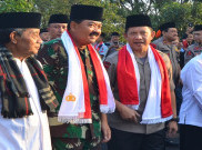 Panglima TNI Marsekal Hadi dan Kapolri Tito Hadiri Haul ke-50 Habib Idrus bin Salim Aljufri