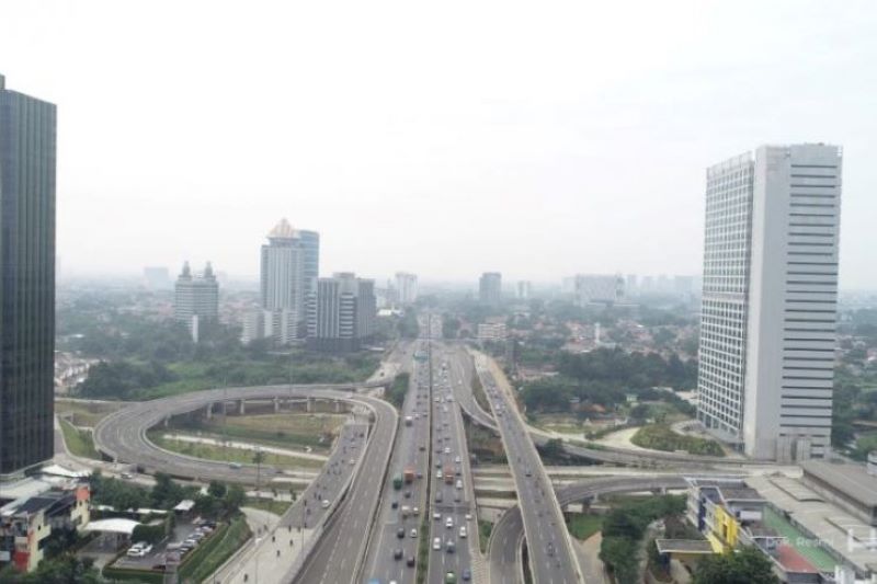 Tol JORR Mulai Pasang Tiang Sensor Pembayaran Nirsentuh