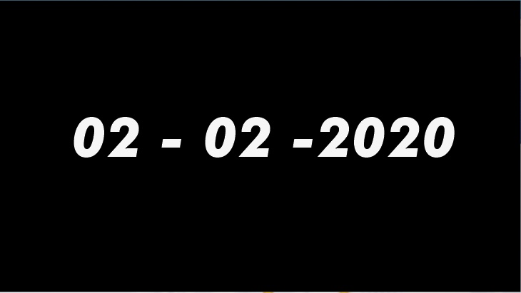 Hari Ini Tanggal Cantik 02-02-2020, Enggak Ada yang Mau Ngapain Gitu?