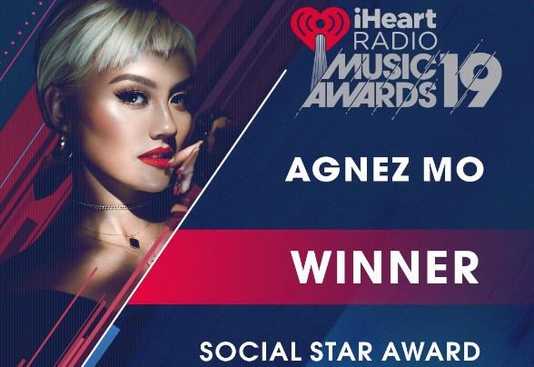 Keren! Agnez Mo Menang Kategori Social Star di iHeartRadio Music Awards 2019