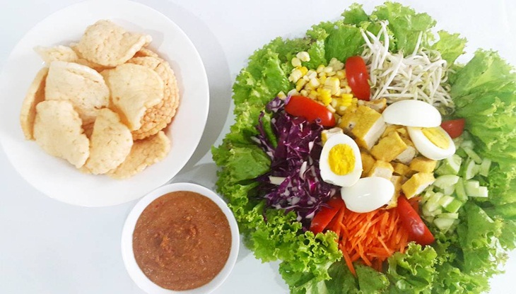 Selada Bangka, Makanan Sehat ala Vegetarian dari 'Negeri Laskar Pelangi'