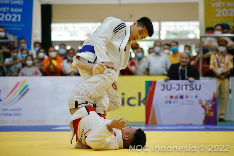Dedikasi Sunardi Diganjar Medali Perunggu Jiujitsu SEA Games