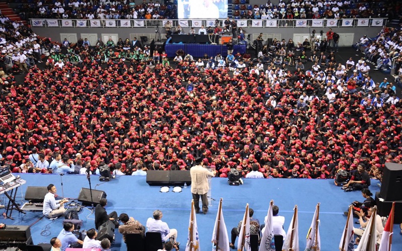 Pekerja metal Indonesia mendukung Prabowo Subianto