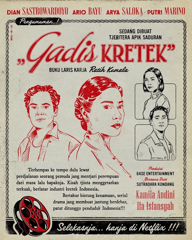 Segera, Serial 'Gadis Kretek' di Netflix