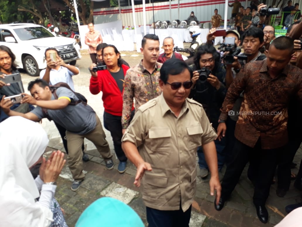 Prabowo Tanpa Banyak Omong Langsung Masuk Rumah SBY 