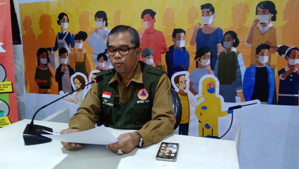 Wakil Sekretaris Gugus Tugas Penanganan COVID-19 DIY, Biwara Yuswantana.