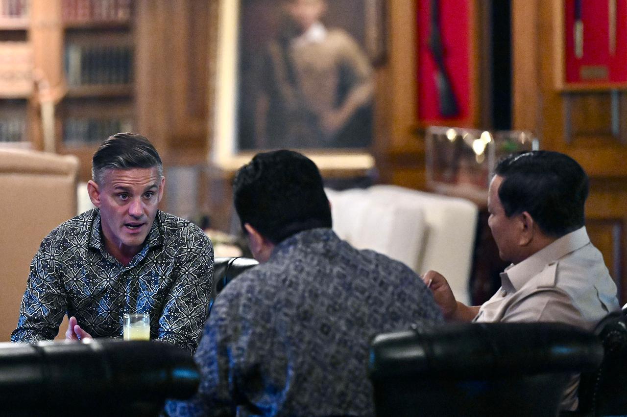 Bertemu Presiden Prabowo, Pelatih Timnas Indonesia John Herdman Tegaskan Pentingnya FIFA ASEAN Cup Dimenangkan