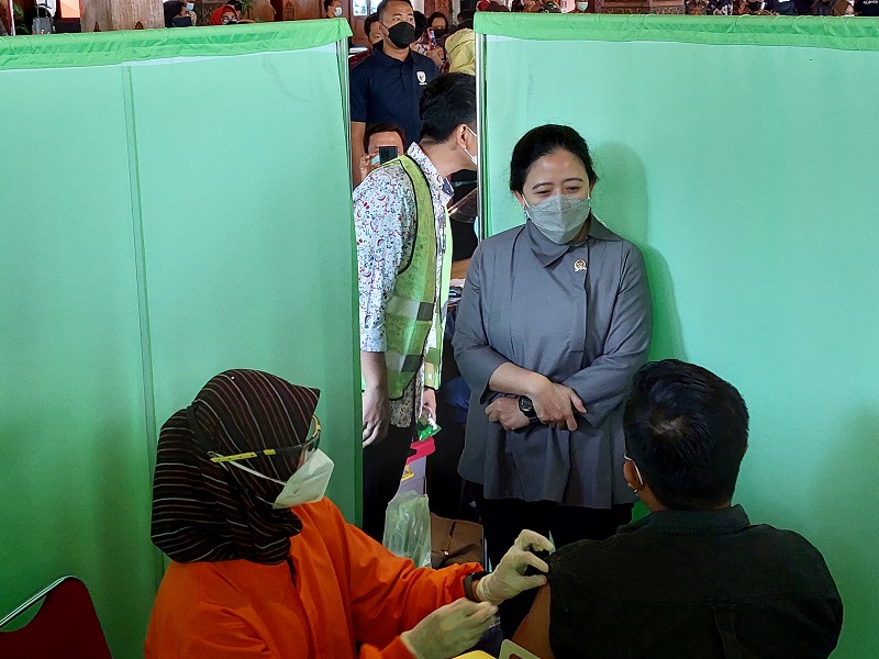 Ketua DPR Puan Maharani. (Foto: Antara)