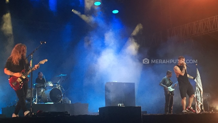 The Used Tampil Spektakuler di Hodgepodge Superfest 2019
