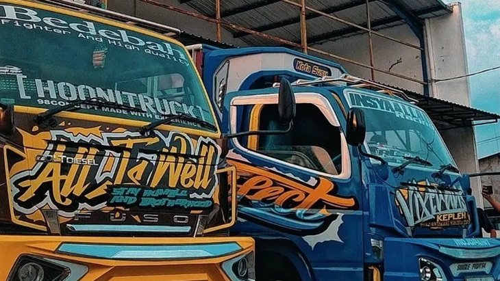 Supir Ekspedisi Negeri Aing Tetap Tangguh Kirim Barang Walau Pandemi