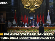 Sah! 106 Anggota DPRD Jakarta Periode 2024-2029 Resmi Dilantik
