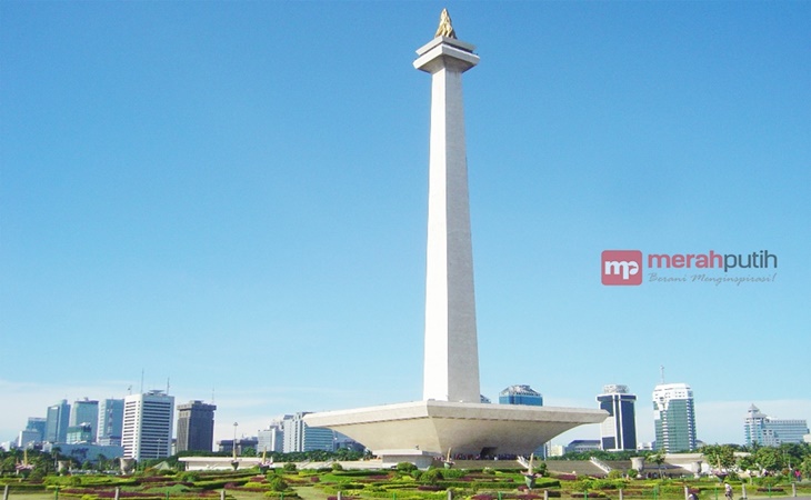 Monas menjadi landmark Ibu kota negara Indonesia