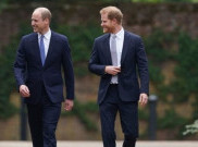 Pangeran William dan Harry Hormati Patung Ulang Tahun ke-60 Putri Diana
