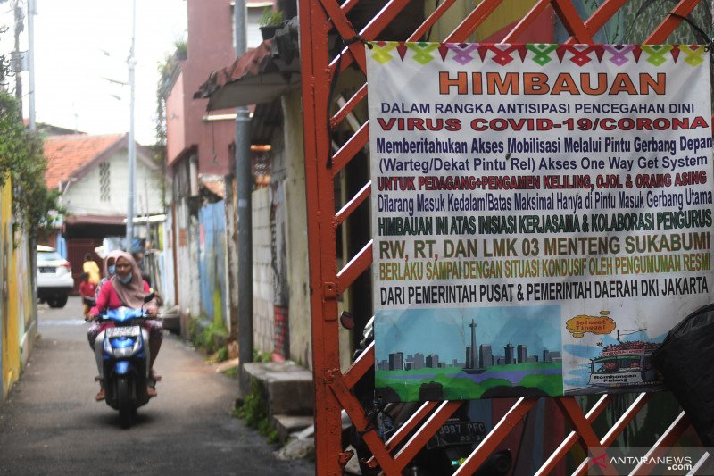 Operasi Yustisi saat PSBB di Jakarta. (Foto: TMC Polda Metro Jata)