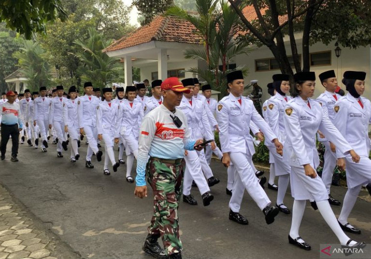 Calon Paskibraka Dari 38 Provinsi Mulai Latihan Gabungan, Bakal Dikukuhkan Pada 13 Agustus 2025