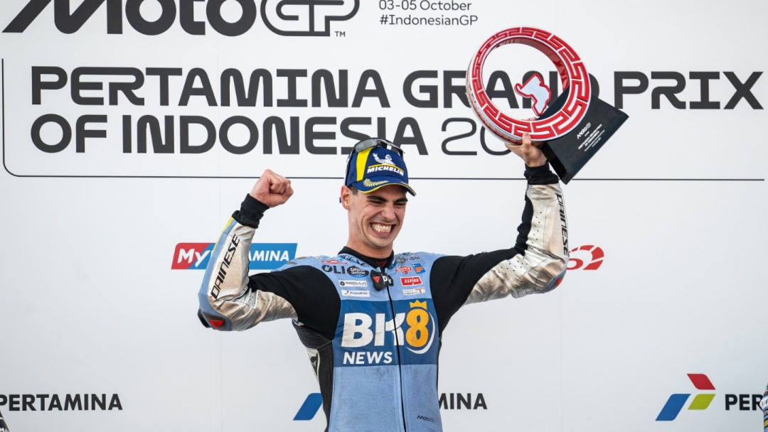 Menang Perdana hingga Podium Ganda di MotoGP Mandalika 2025, Fermin Aldeguer: Pencapaian yang Luar Biasa!