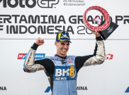 Menang Perdana hingga Podium Ganda di MotoGP Mandalika 2025, Fermin Aldeguer: Pencapaian yang Luar Biasa!