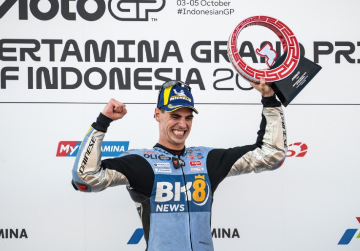 Menang Perdana hingga Podium Ganda di MotoGP Mandalika 2025, Fermin Aldeguer: Pencapaian yang Luar Biasa!