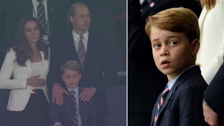 Inggris Kalah, Ekspresi Pangeran George Jadi Sorotan