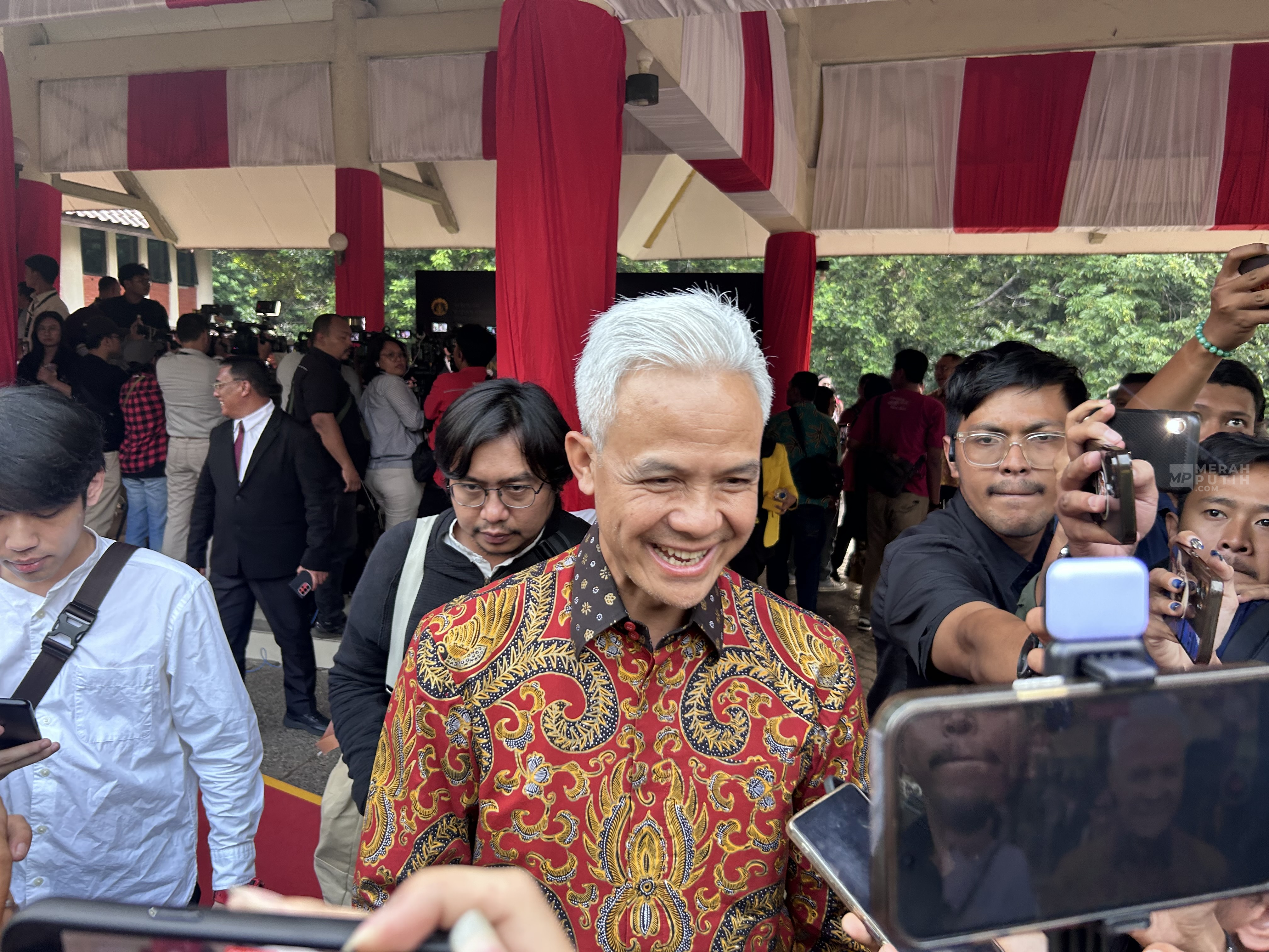 Pramono Absen di Pengarahan Kepala Daerah, Ganjar: Akan Hadir di Hari Lain